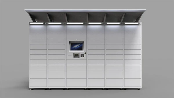 Buitenpakketautomaat voor thuisbezorging